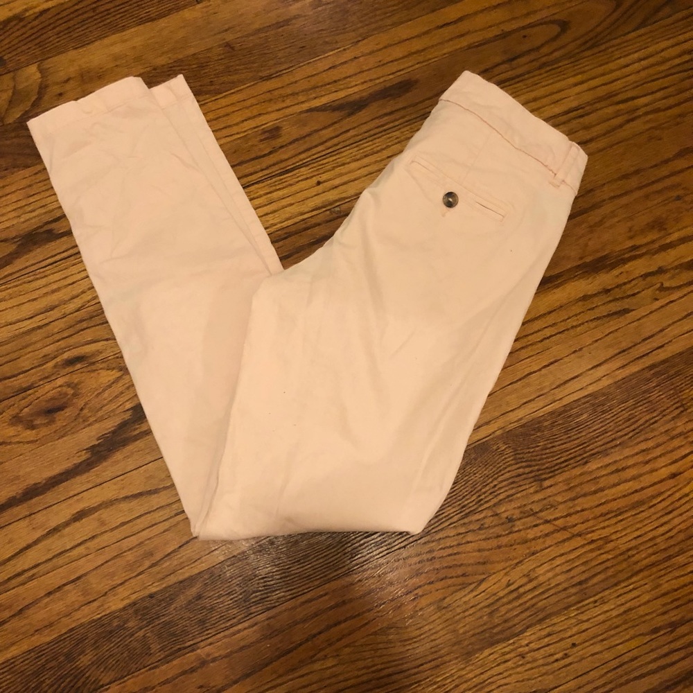 H&M L.O.G.G. powder pink chino pants sz 6
